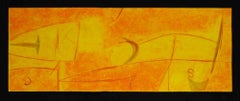 Distesa Estate – Holzschnitt von Tommaso Cascella – 1990er Jahre