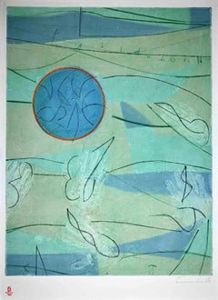 Waterpolo - Lithographie von Tommaso Cascella - 2008