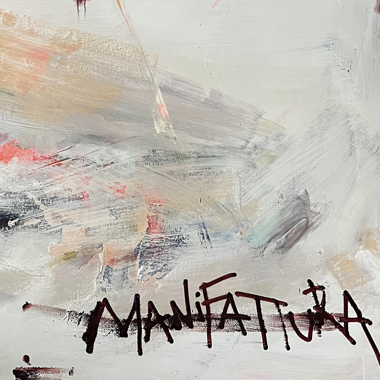 Manifattura (pittura astratta) - Painting Astratto di Tommaso Fattovich