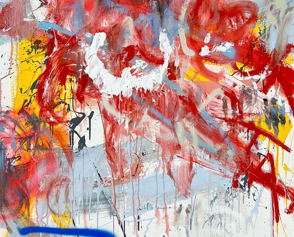 Di grande importanza (Pittura astratta) - Painting Astratto di Tommaso Fattovich