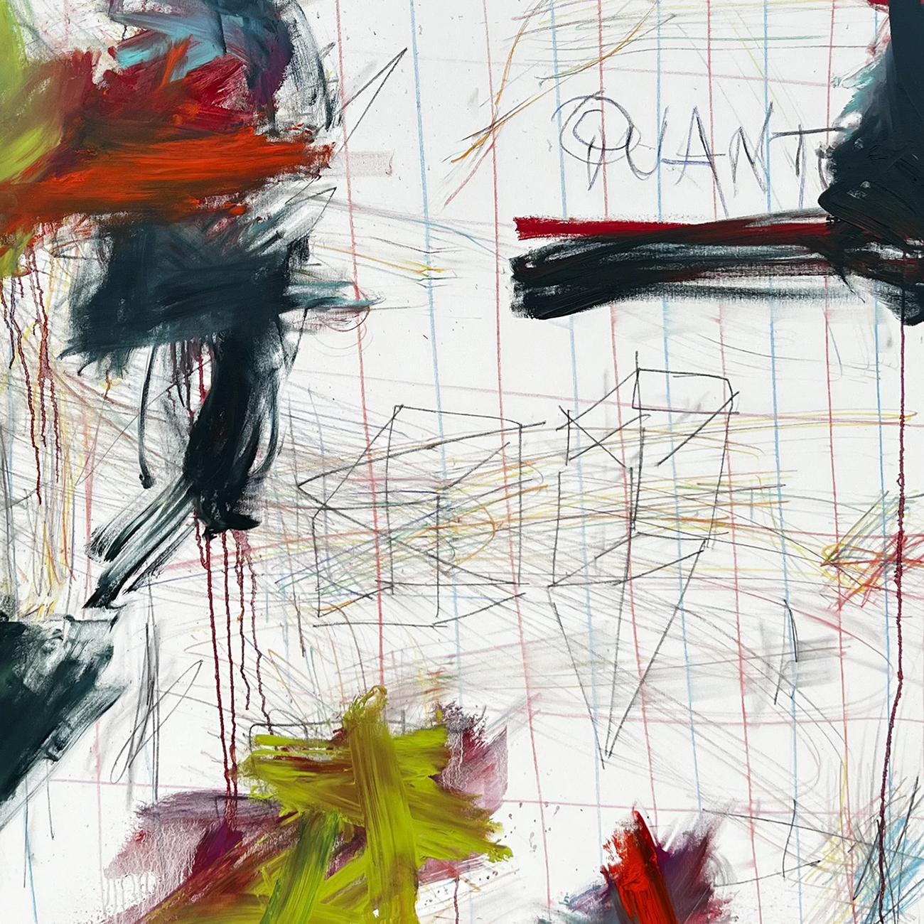 Note Quantistiche (Pittura astratta) - Painting Astratto di Tommaso Fattovich