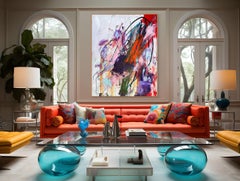 Shoots And Ladders (peinture abstraite)