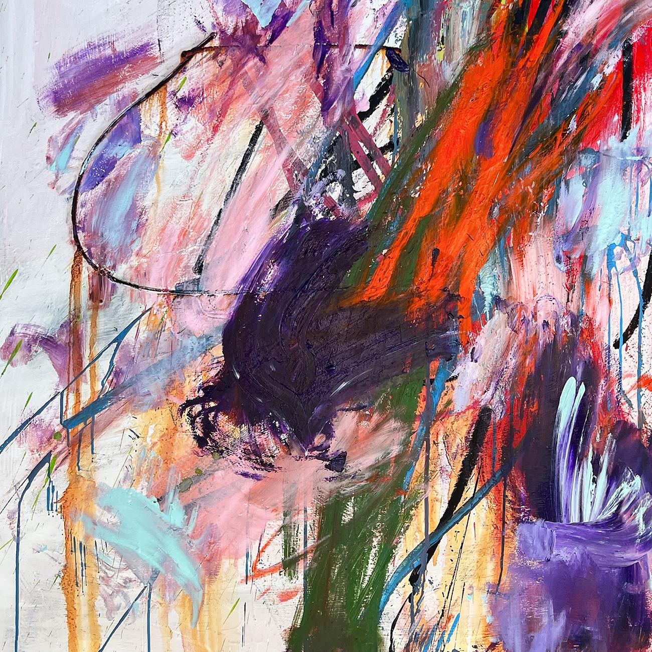 Tiri e scale (Pittura astratta) - Painting Astratto di Tommaso Fattovich
