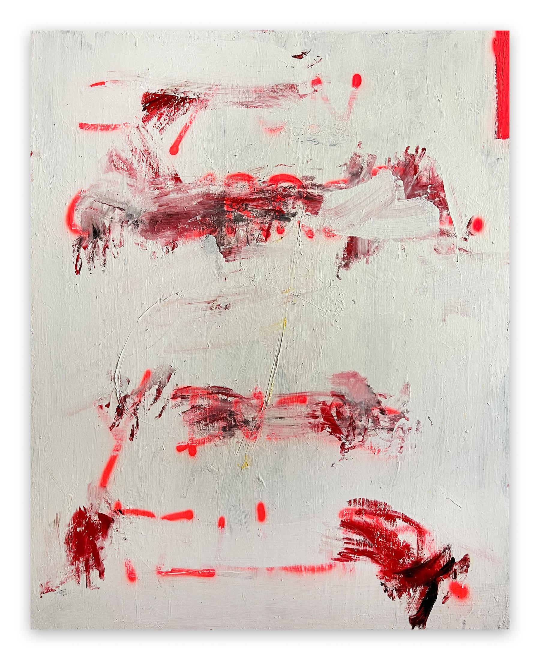 Abstract Painting di Tommaso Fattovich - Soy Un Guerrero. Y Busco Peligro. (Pittura astratta)