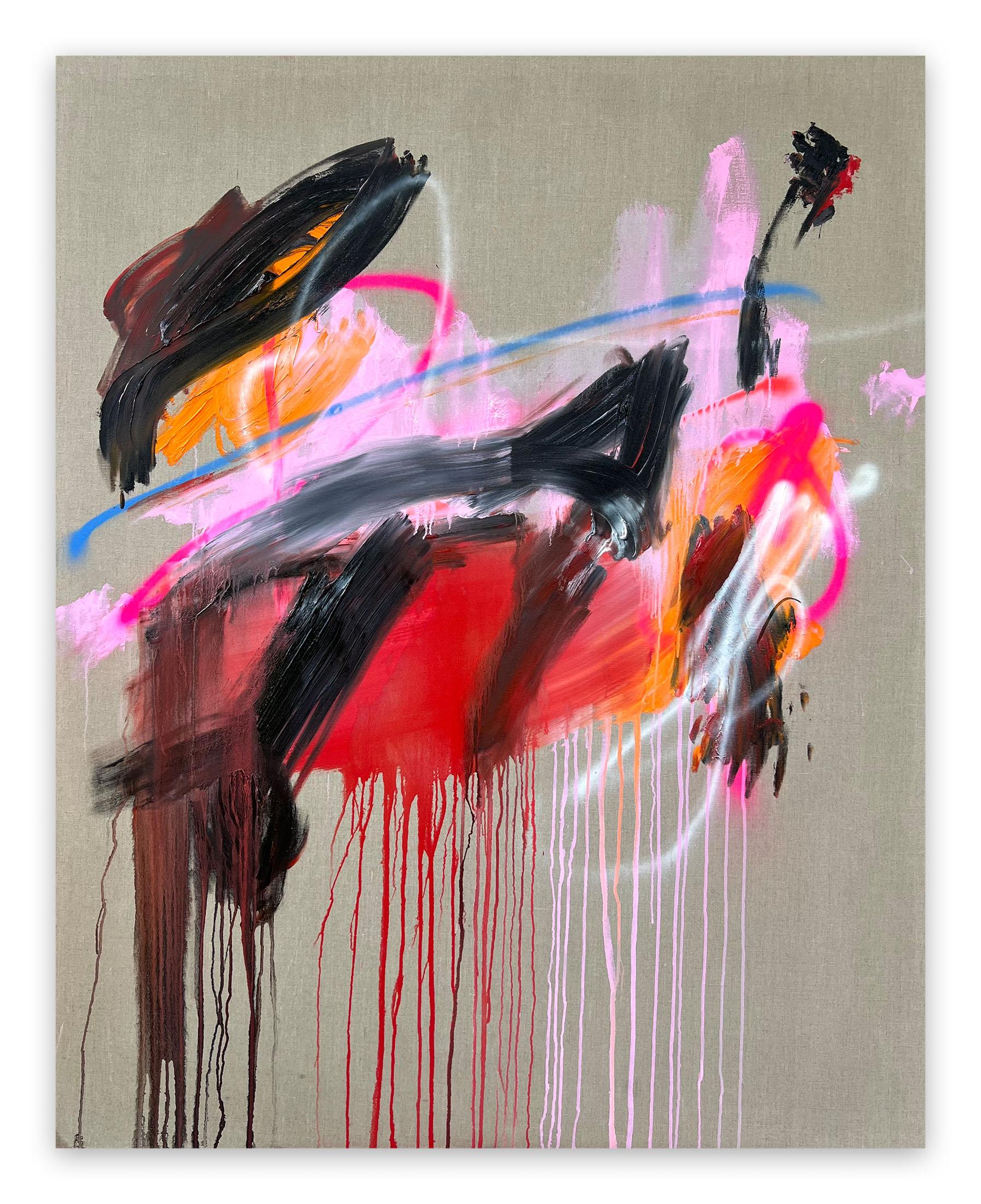Tommaso Fattovich Punk (Abstract painting) For Sale at 1stDibs