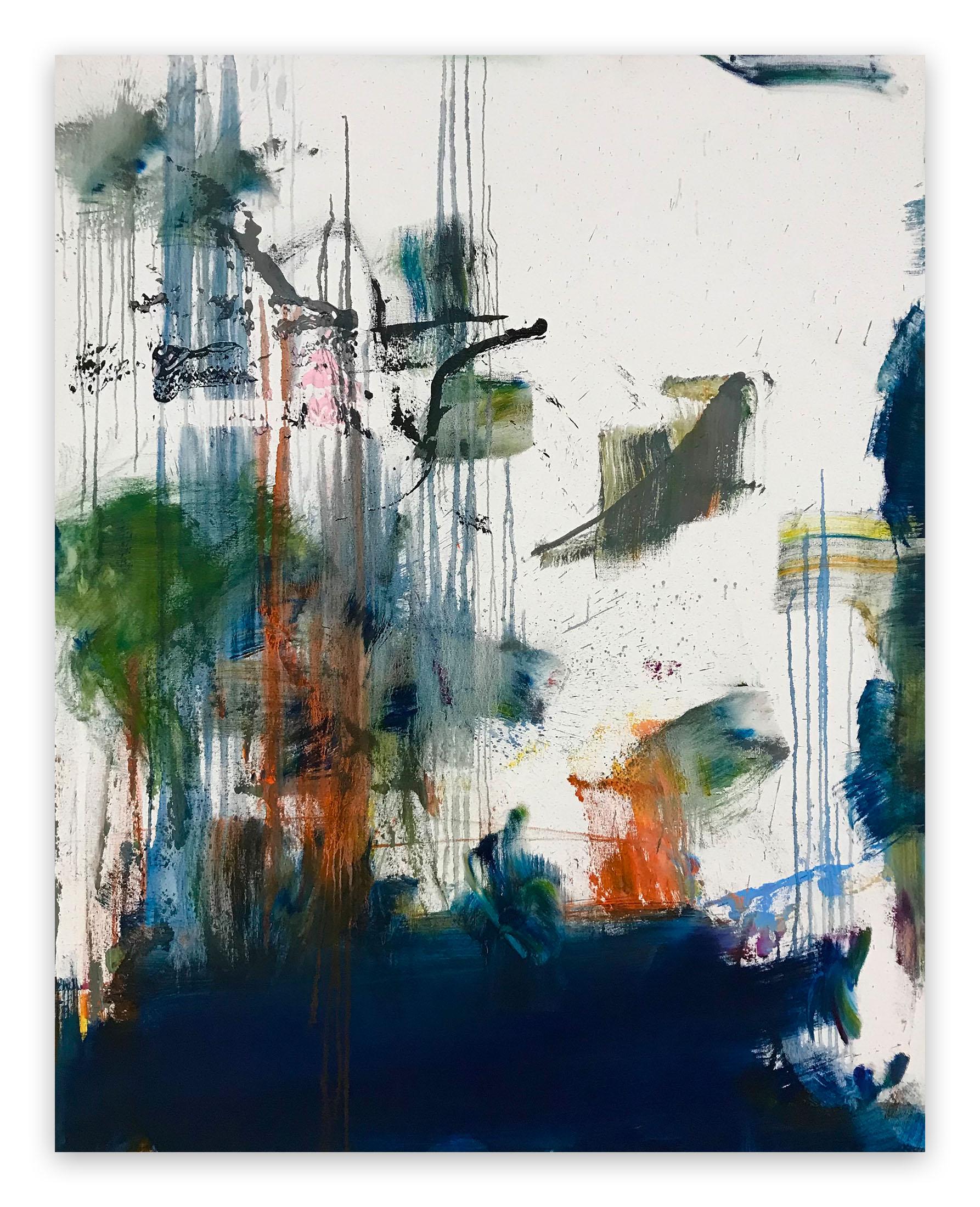 Tommaso Fattovich - Tank Diving (Abstract painting) For Sale at 1stDibs
