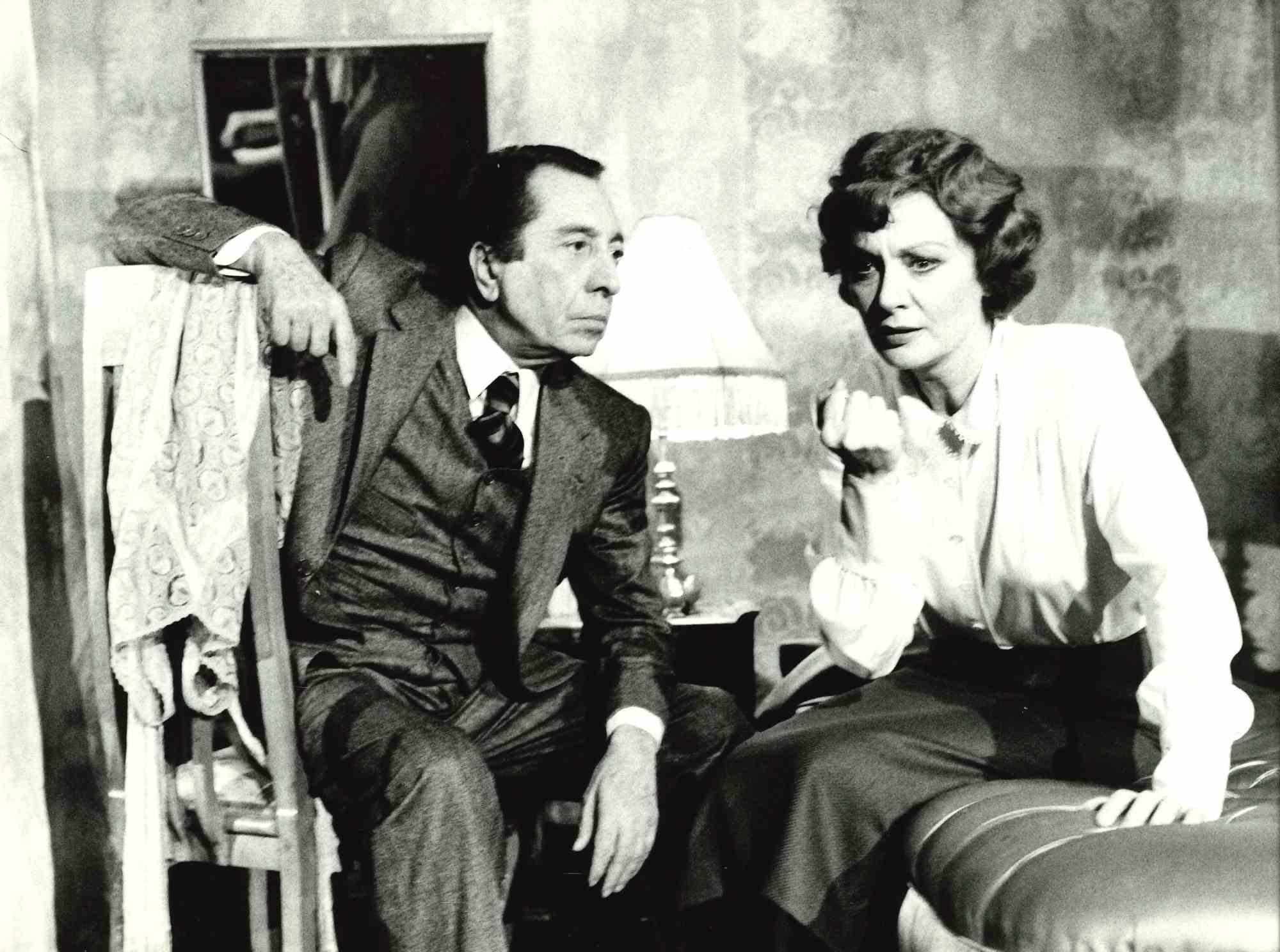 Aroldo Tieri and Giuliana Loyodice in "Marionette... by Tommaso La Pera-1990s