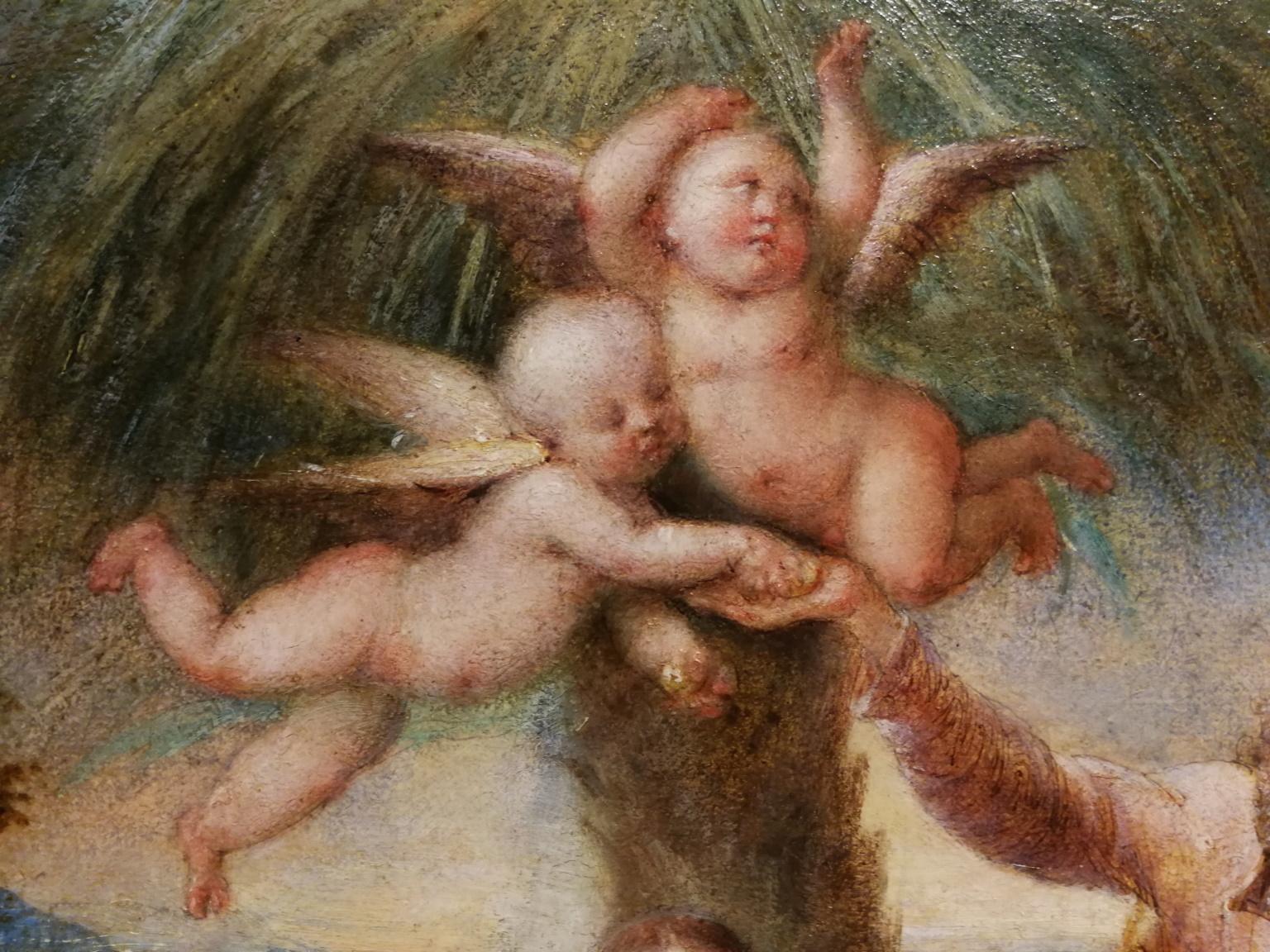 Dipinto figurativo religioso italiano del XIX secolo neoclassico en venta 1