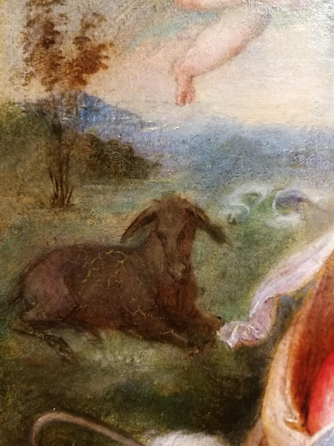 Dipinto figurativo religioso italiano del XIX secolo neoclassico en venta 3