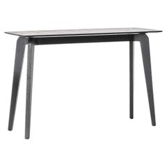 Console Tommi in frassino rifinito Moka