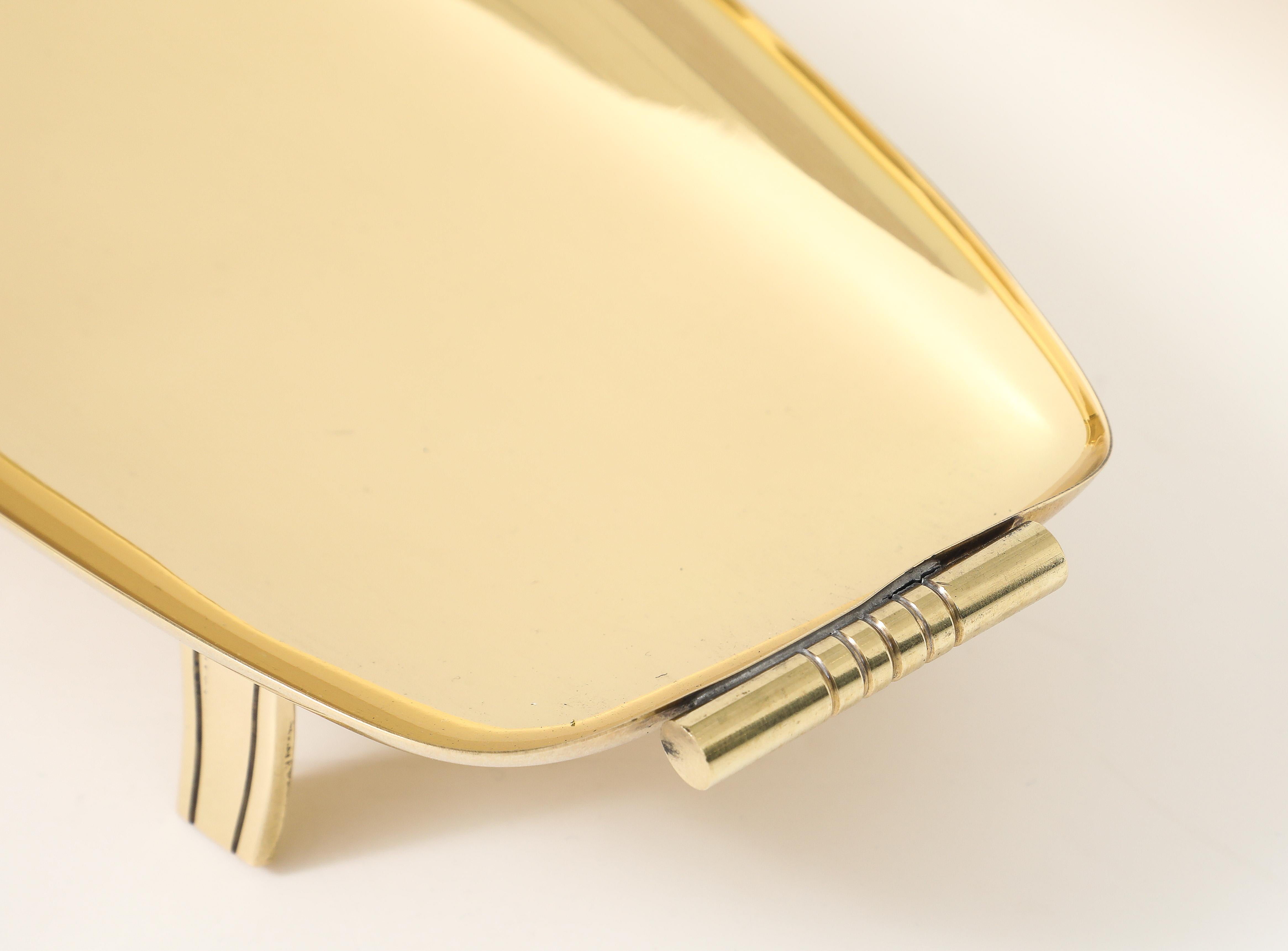 Tommi Parainger Brass Serving Trays (20. Jahrhundert) im Angebot