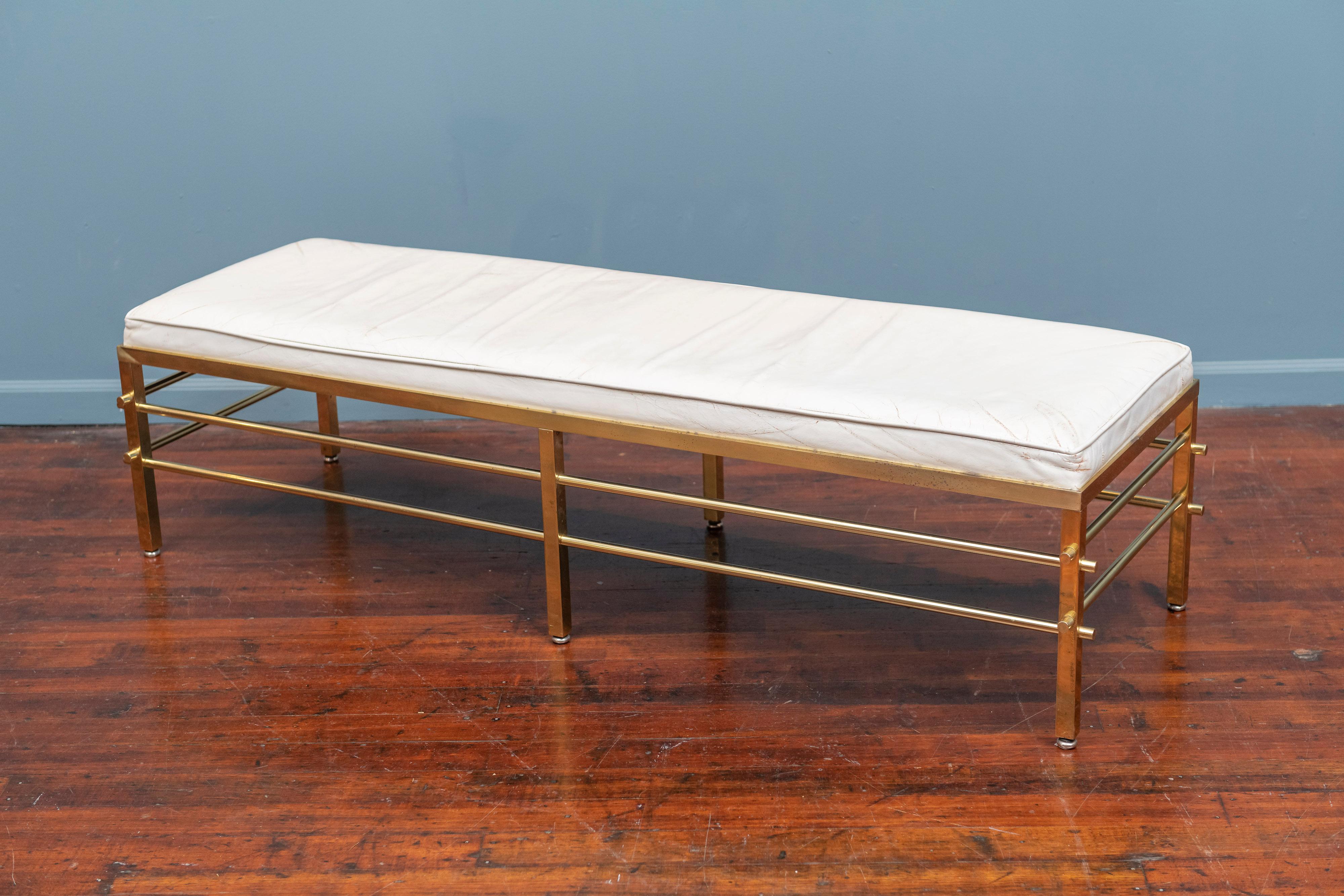Tommi Parzinger Bench for Parzinger Originals In Good Condition For Sale In San Francisco, CA