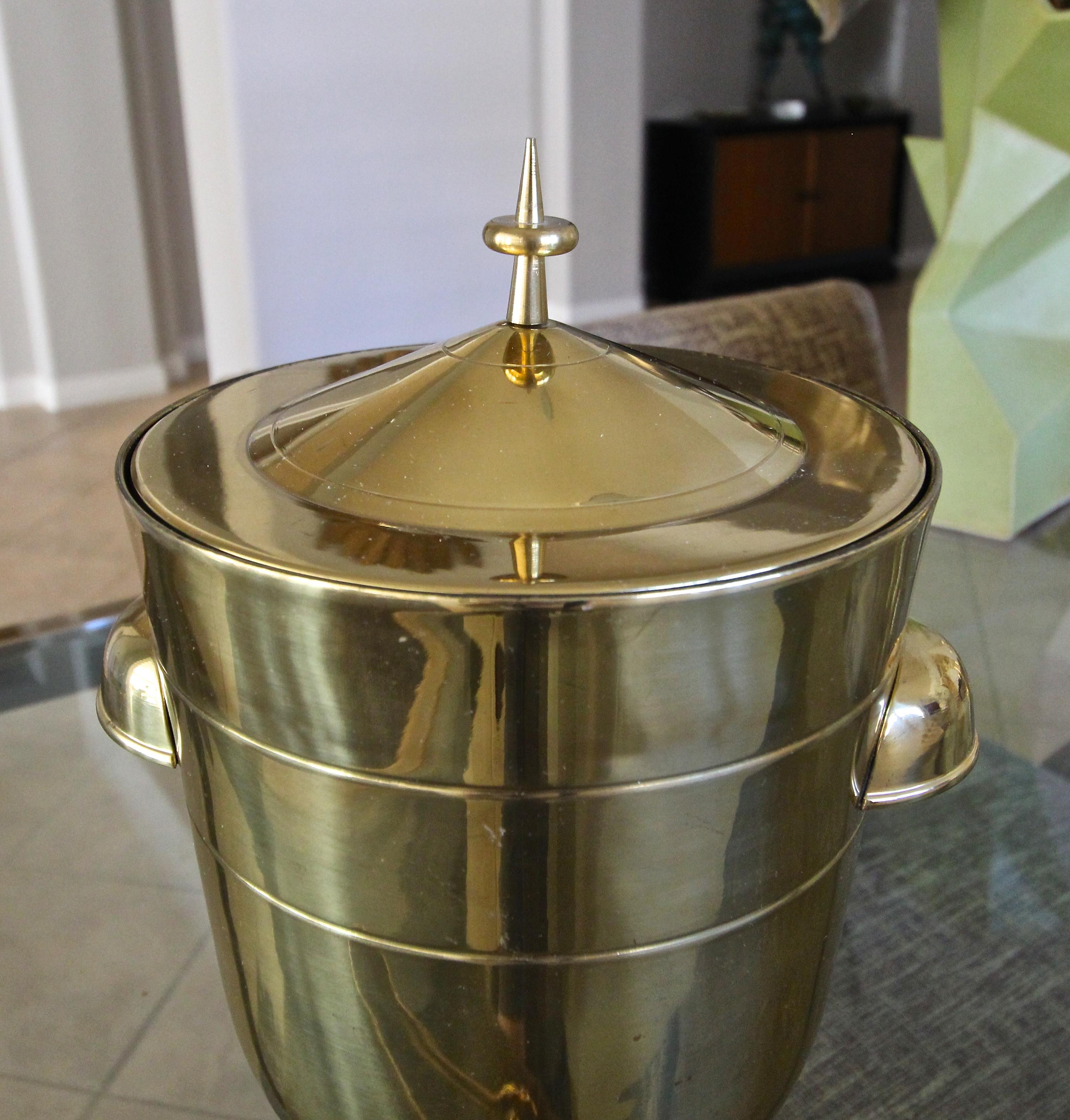brass champagne bucket