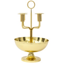 Tommi Parzinger Brass Epergne Centerpiece