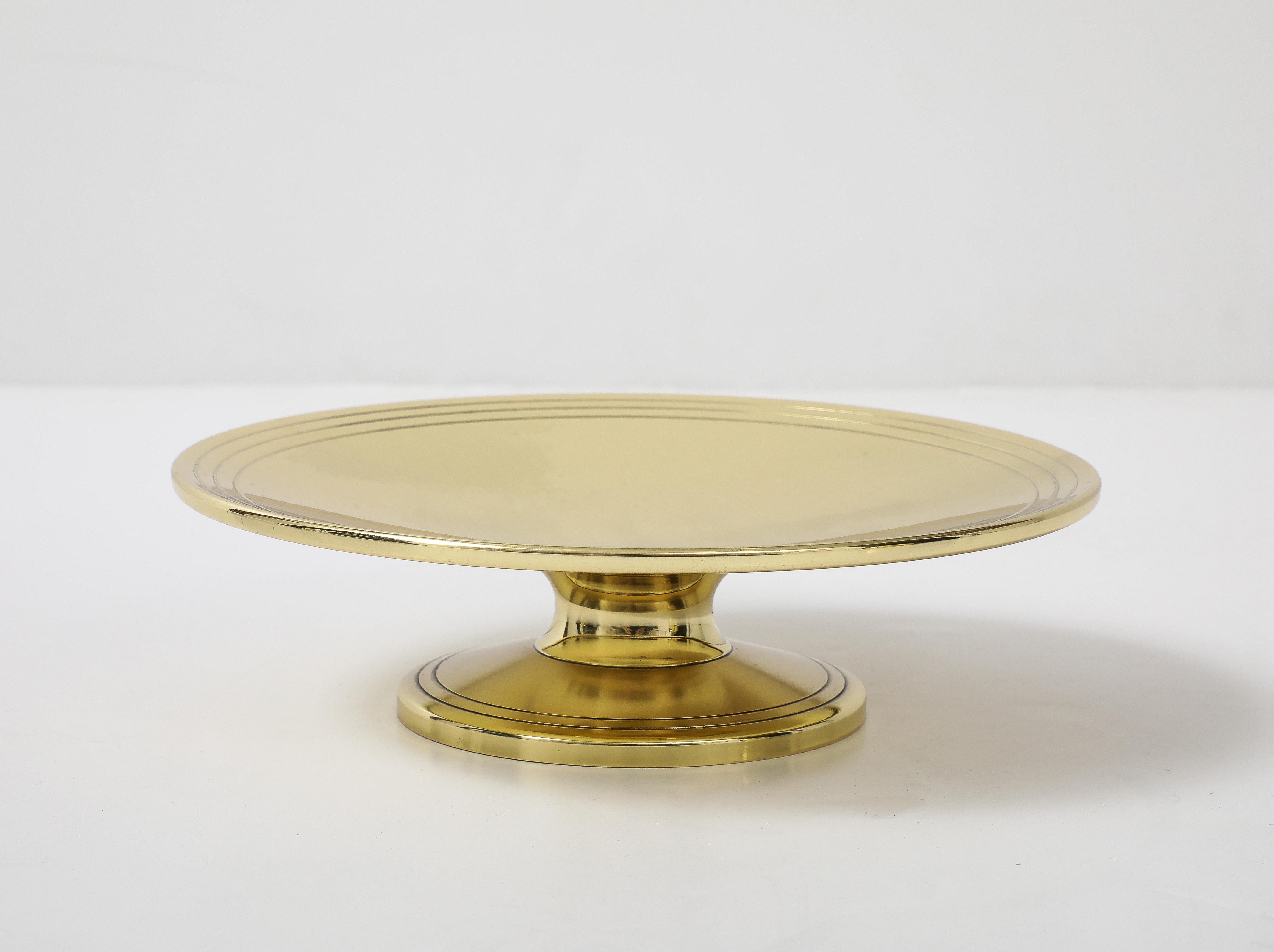 Tommi Parzinger Brass Serving Pieces For Sale 5
