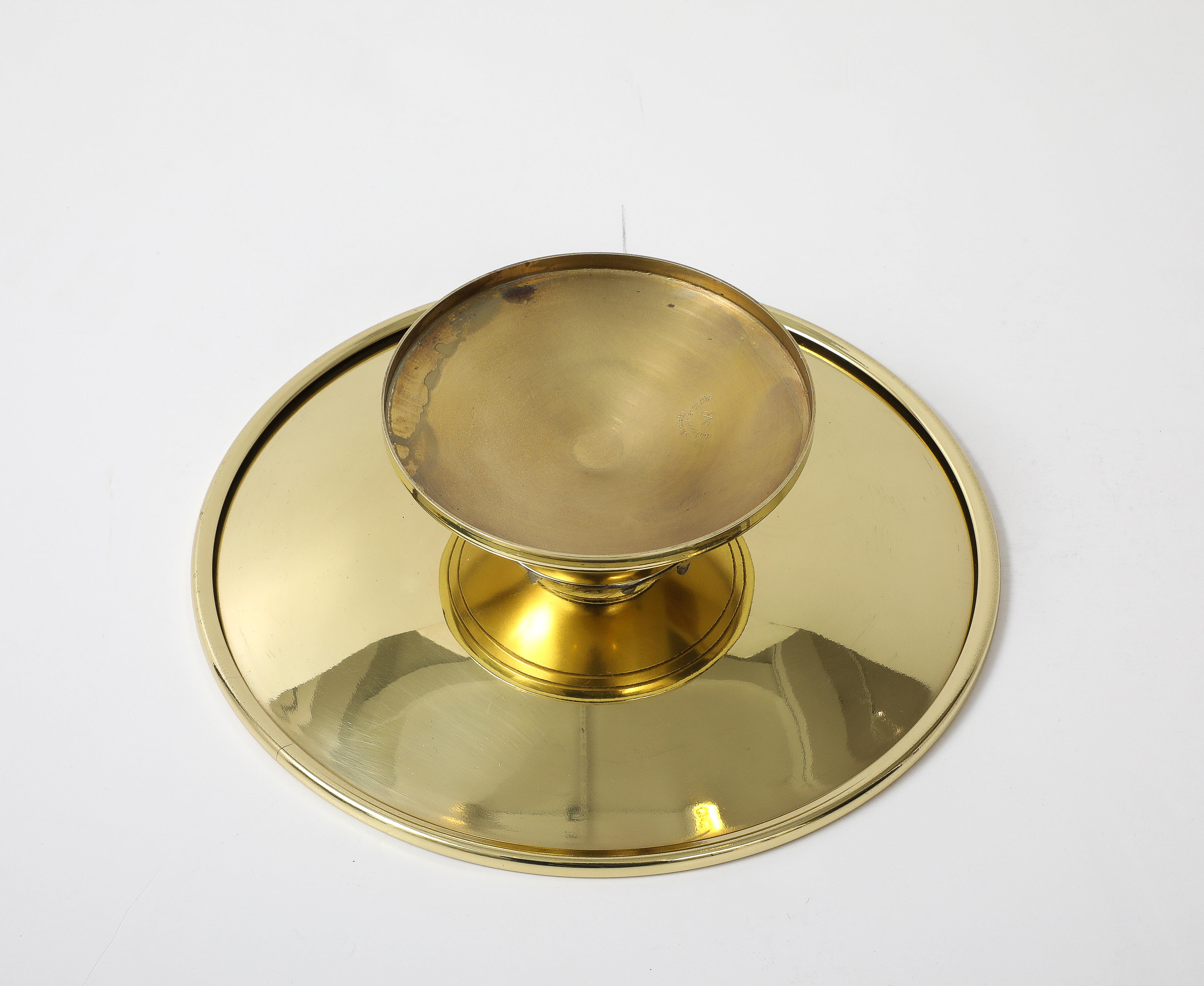 Tommi Parzinger Brass Serving Pieces For Sale 12