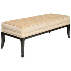 Tommi Parzinger Button-Tufted Bench