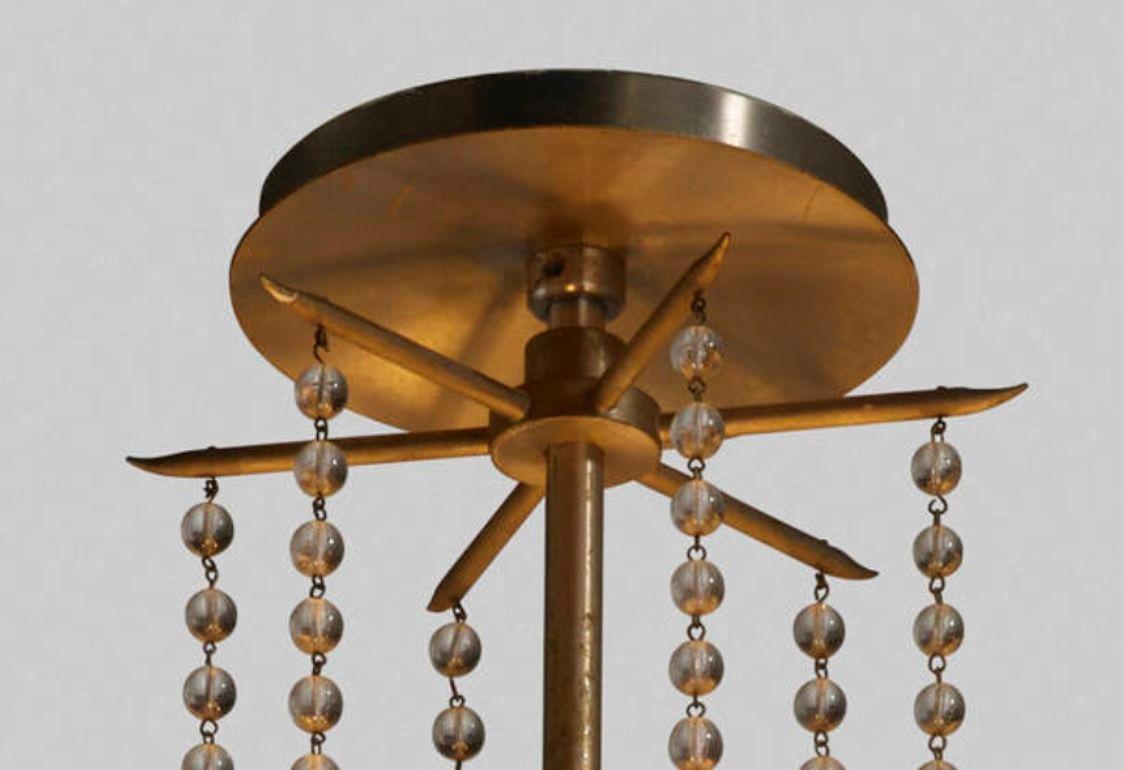 Tommi Parzinger Chandelier for Parzinger Originals In Good Condition For Sale In Chicago, IL