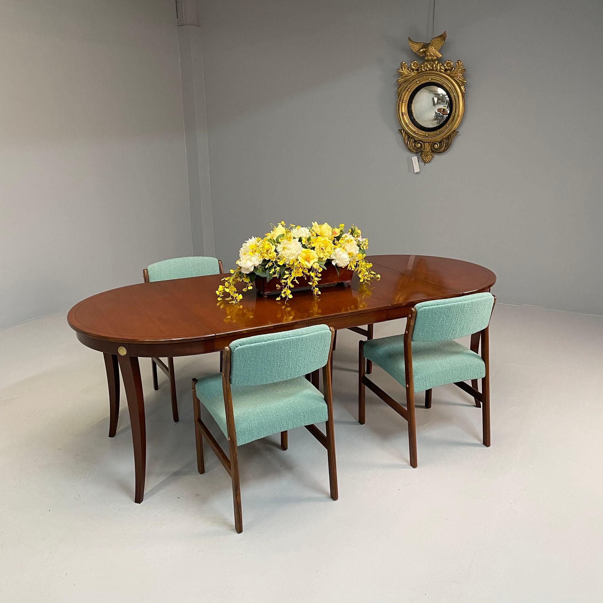 Table de salle à manger Tommi Parzinger, Charak, mi-siècle moderne, acajou blanchi en vente 6