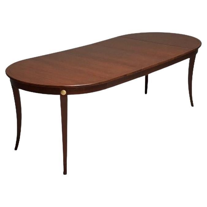 Tommi Parzinger, Charak, Mid-Century Modern, Dining Table, Bleached Mahogany For Sale
