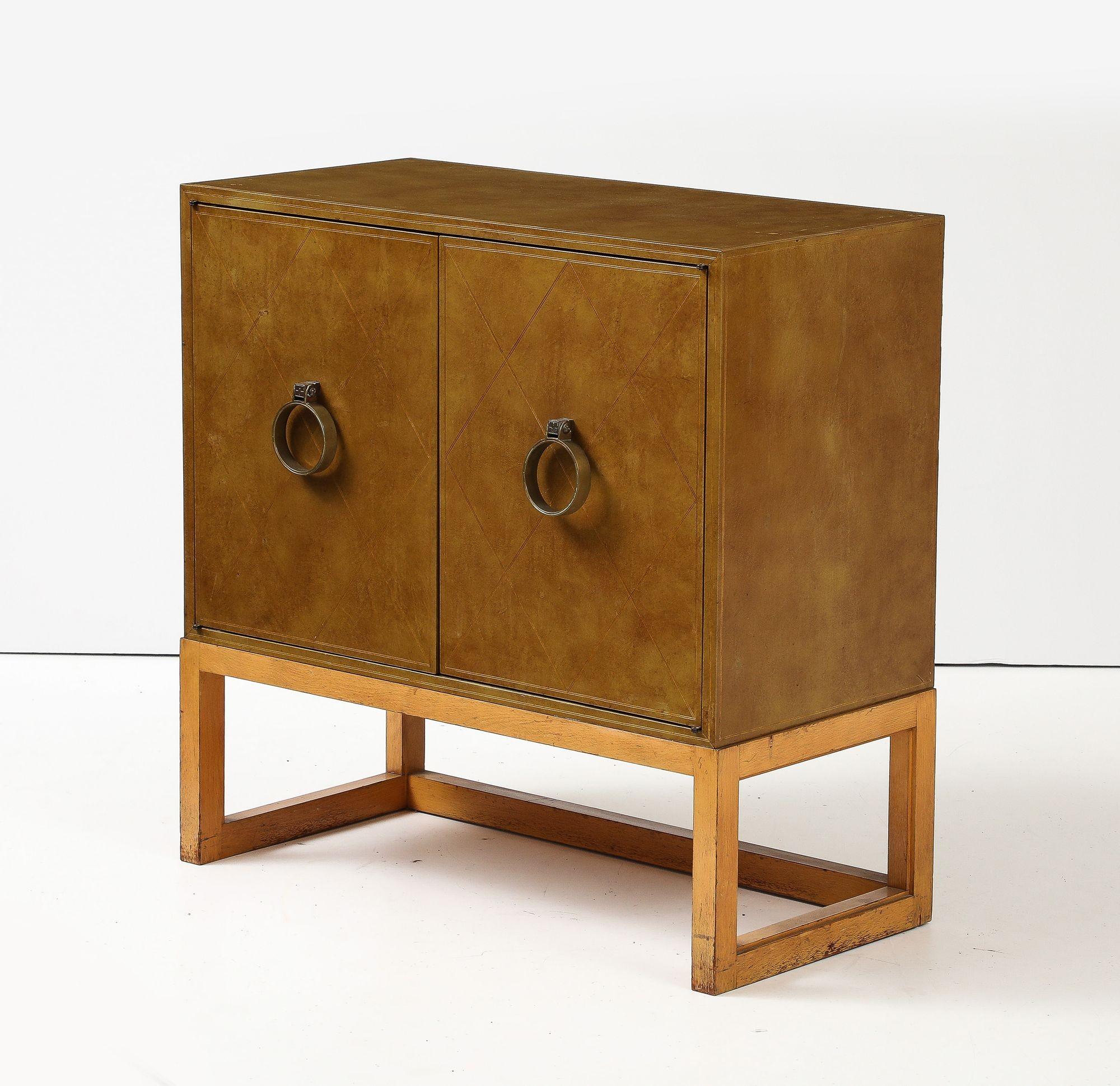 Wood Tommi Parzinger Charak Modern Chest. For Sale