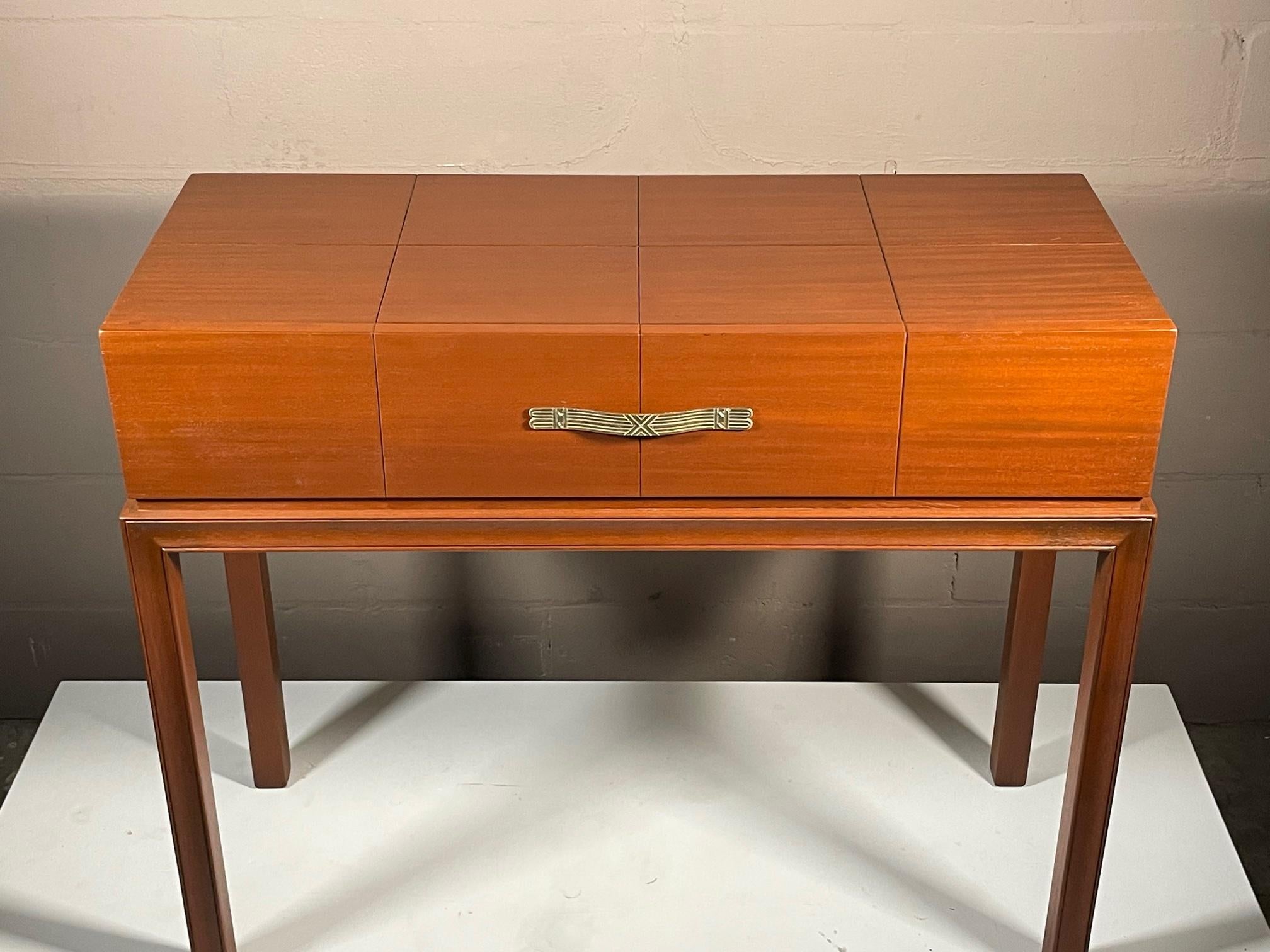 Mid-Century Modern Tommi Parzinger Charak Modern Console Table For Sale