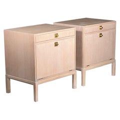 Tommi Parzinger Charak Modern Night Stands Pickled Oak