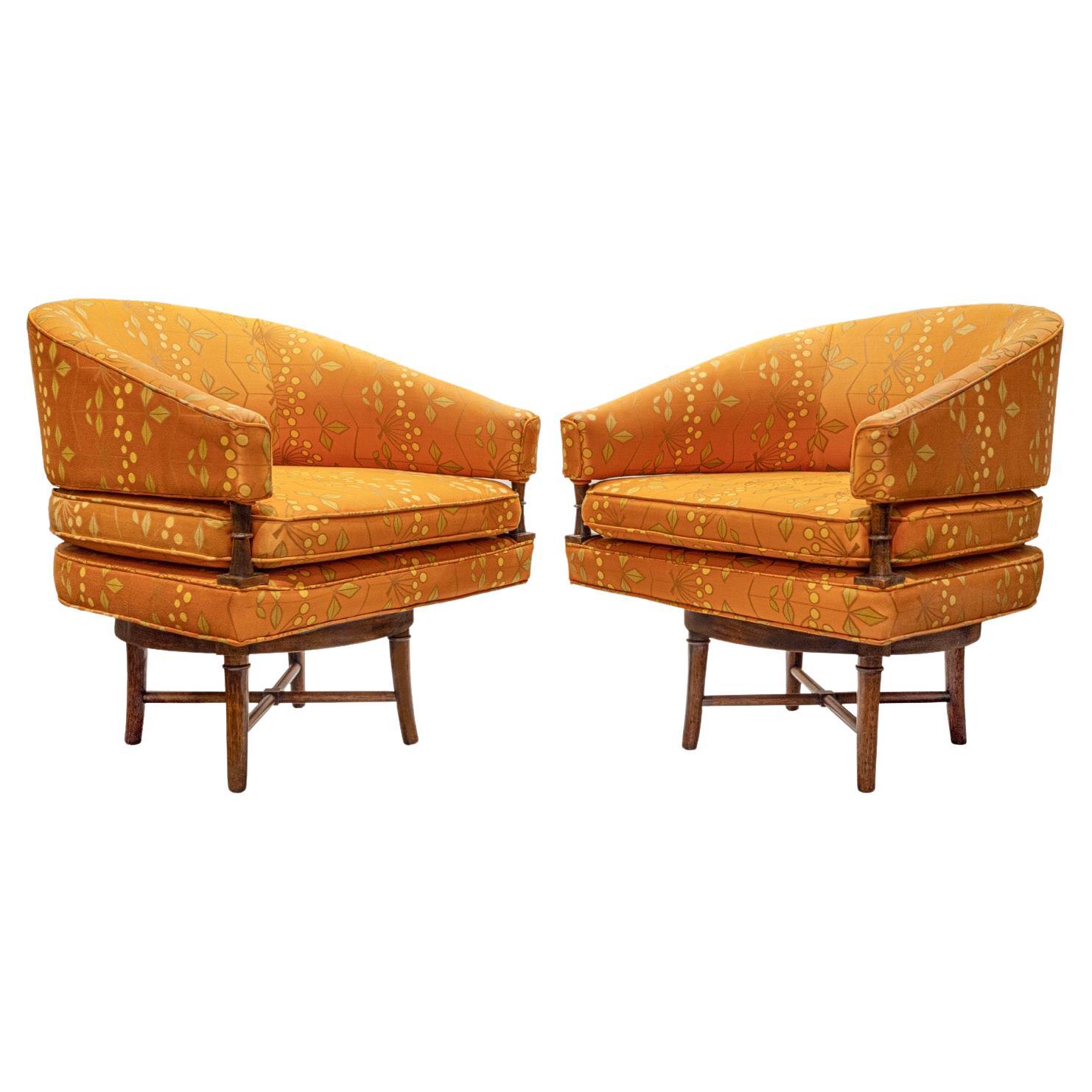 Swiveling Sculptural "Cork Screw Chair" by Vladimir Kagan For Sale at 1stDibs