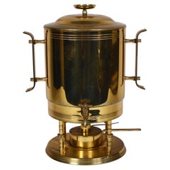 Retro Tommi Parzinger Coffee Urn Samovar for Dorlyn Silversmiths