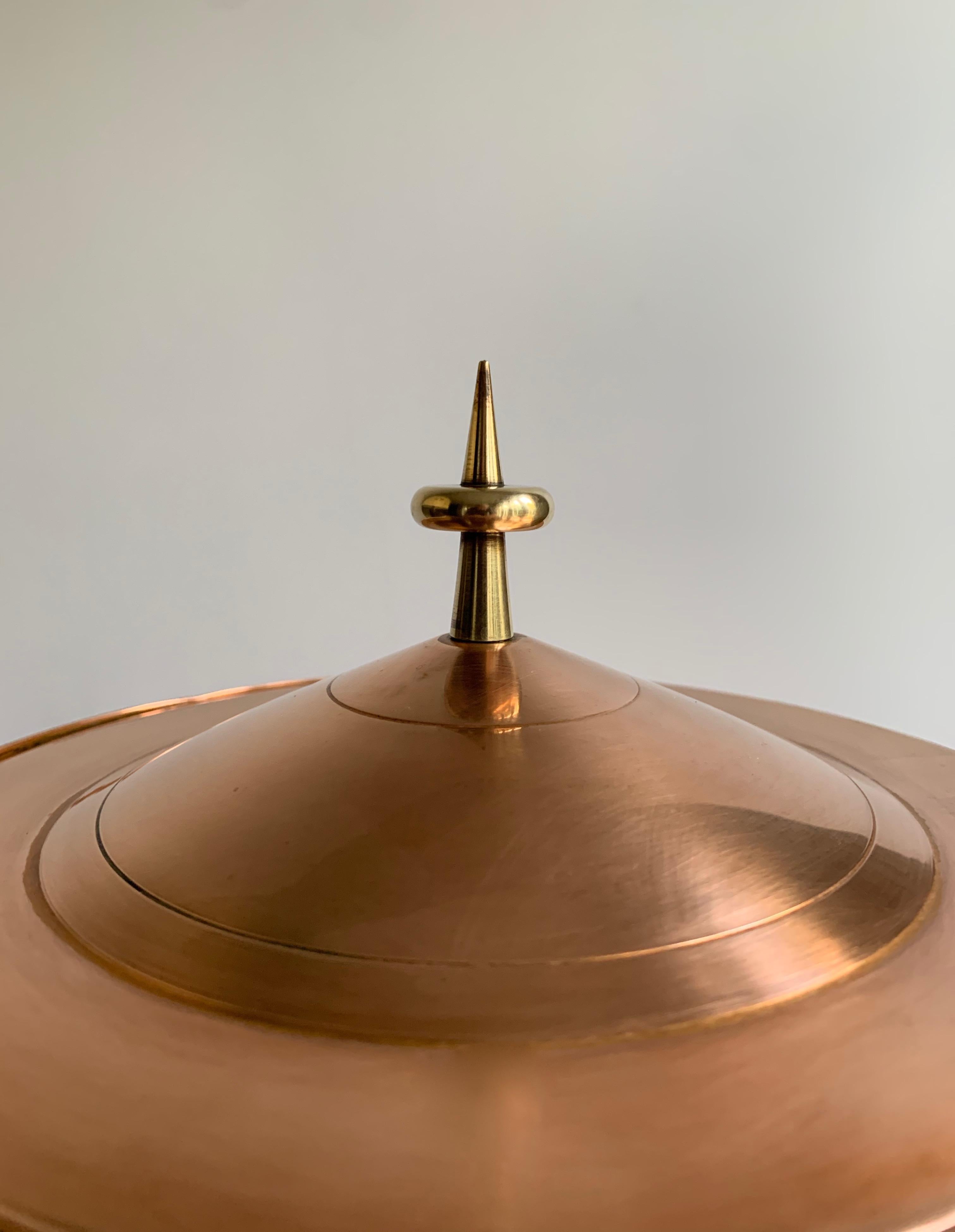 Tommi Parzinger Copper Ice Bucket In Good Condition In Los Angeles, CA