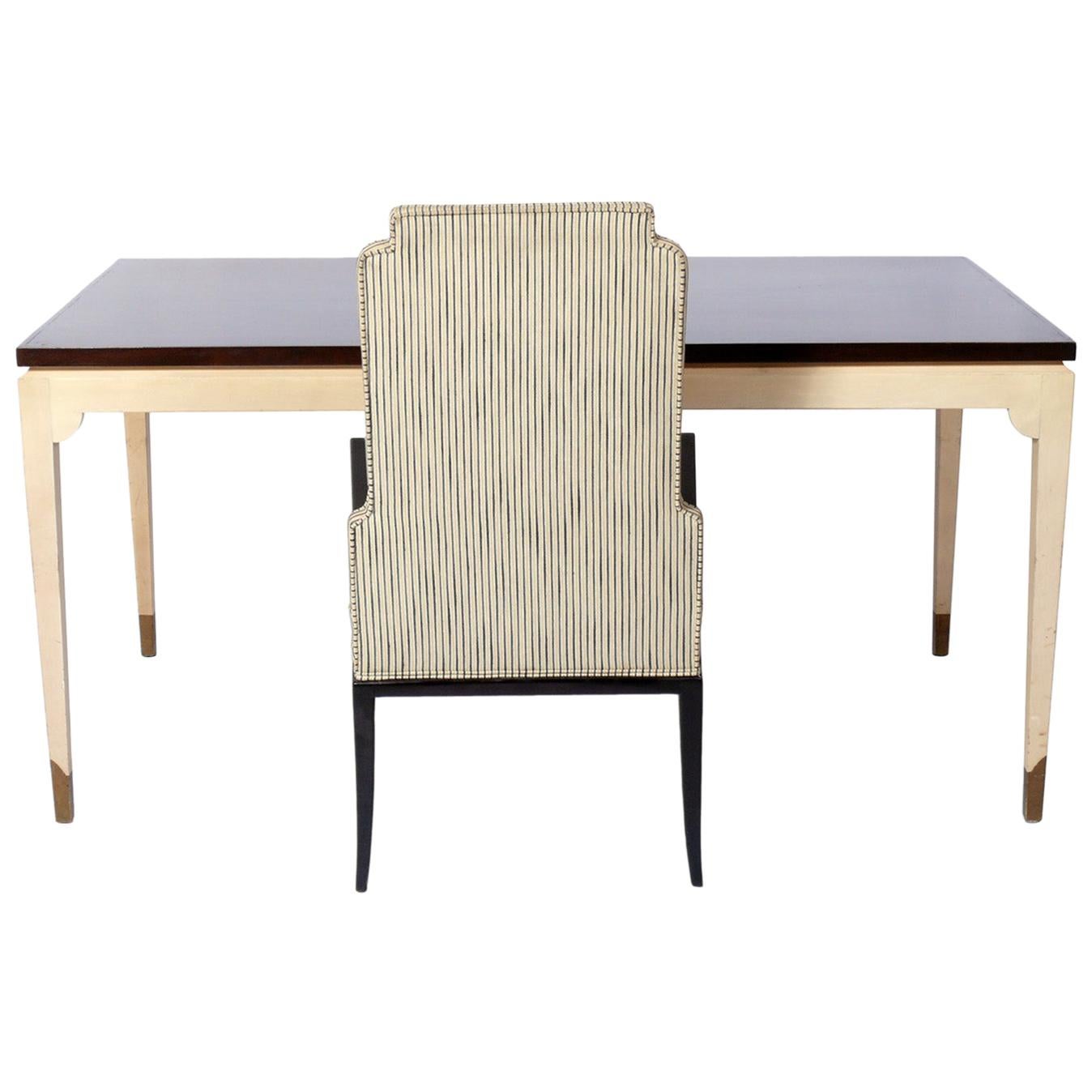 Tommi Parzinger Custom Desk and Chair 