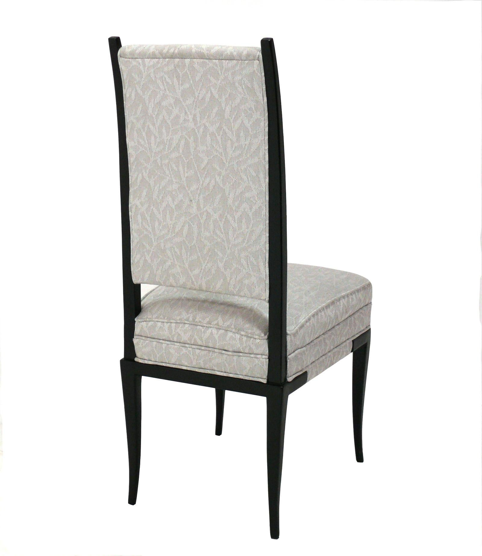 American Tommi Parzinger Dining Chairs 2 Arm Chairs 6 Side Chairs For Sale