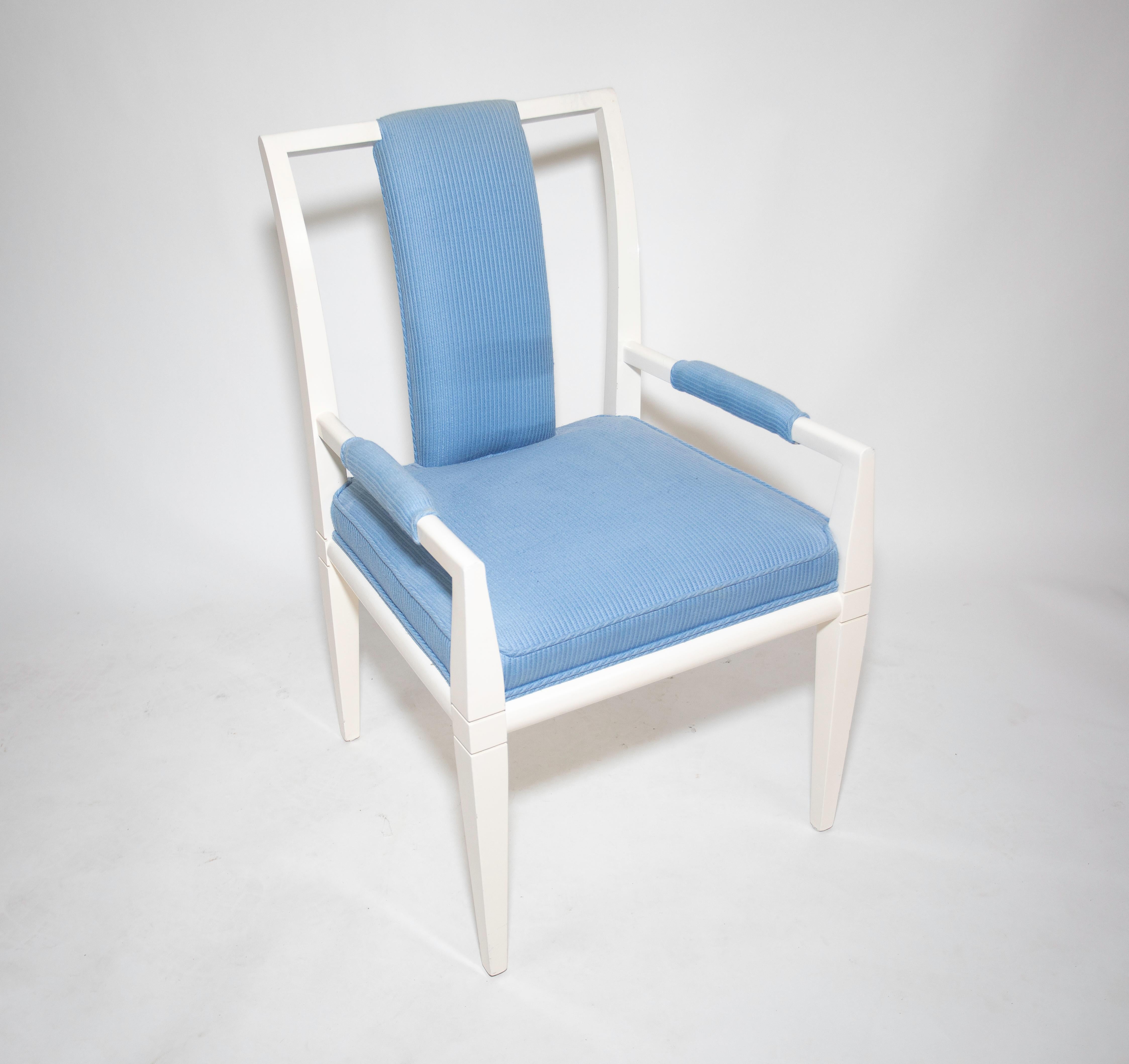 Tommi Parzinger Dining Chairs In Good Condition For Sale In West Palm Beach, FL