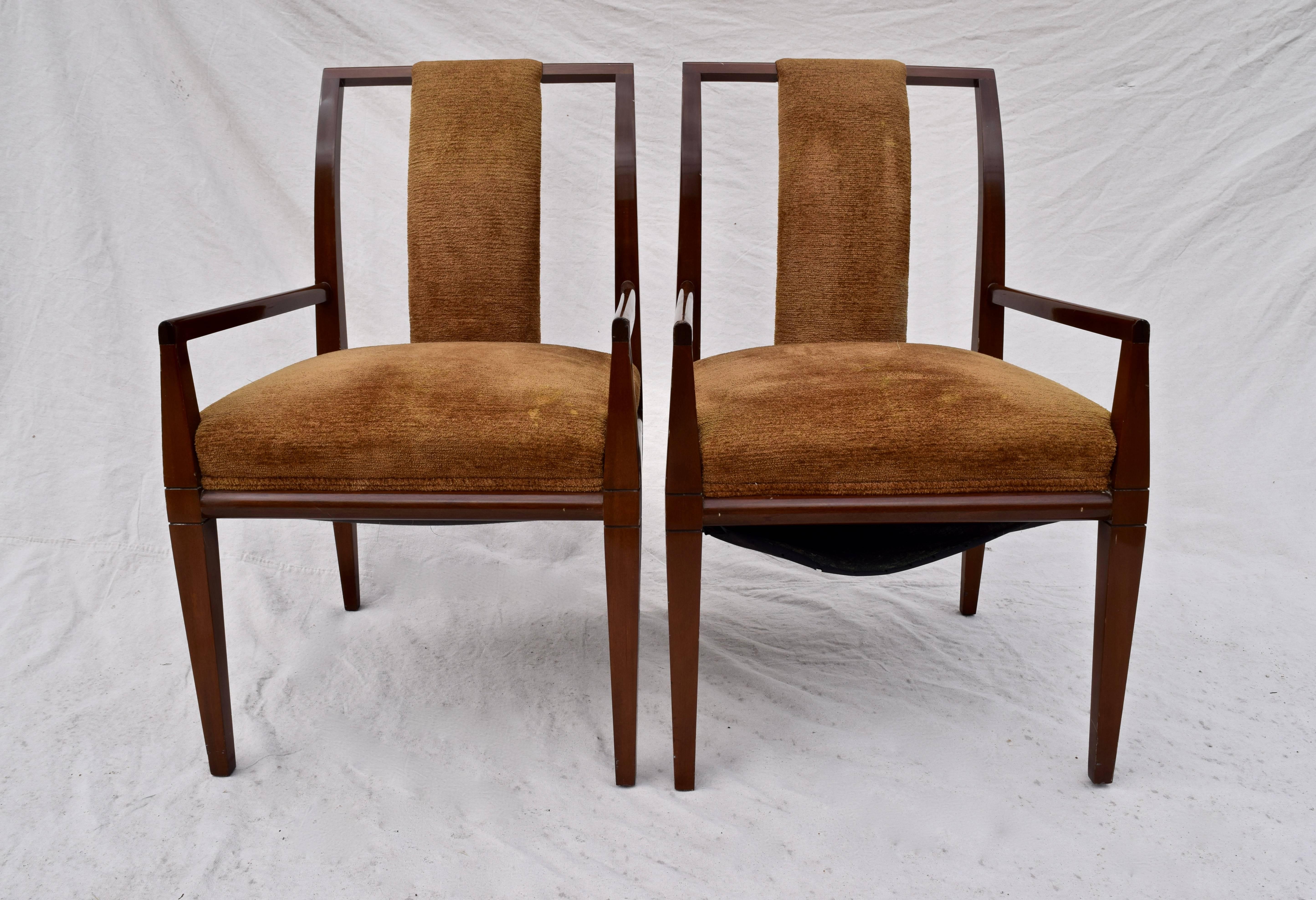 Mid-20th Century Tommi Parzinger Dining Chairs