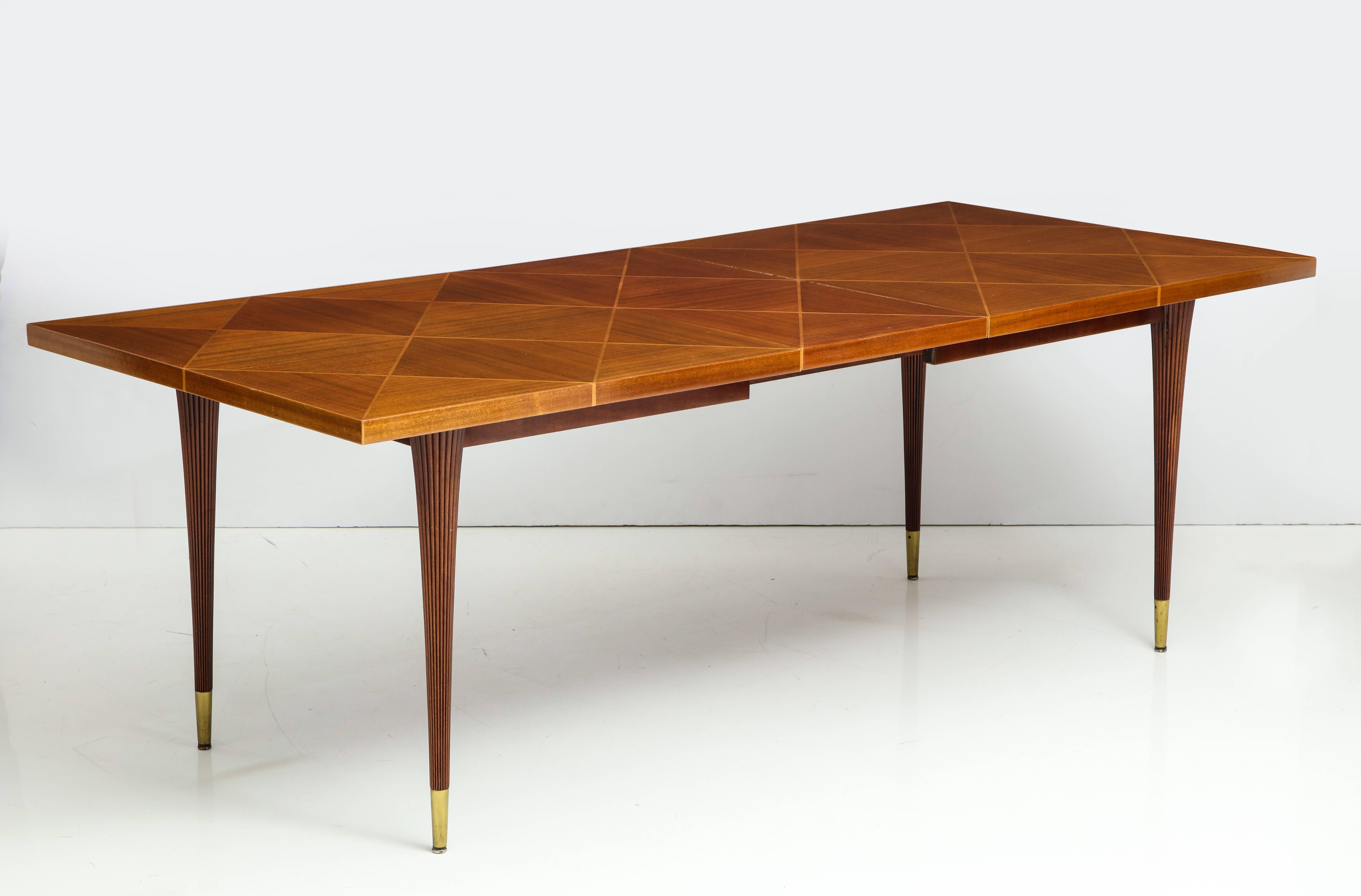 Bleached Tommi Parzinger Dining Table for Charak Modern