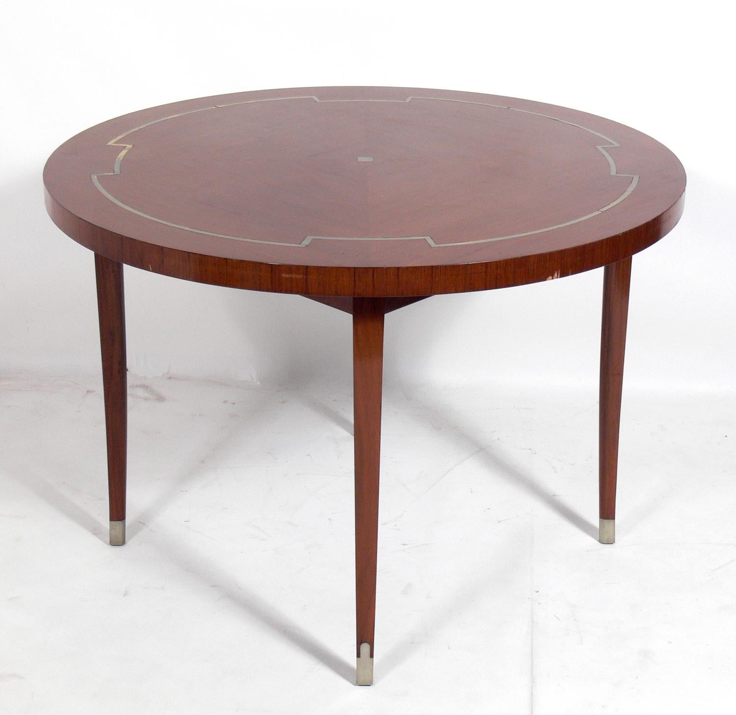 Mid-Century Modern Tommi Parzinger Dining Table For Sale