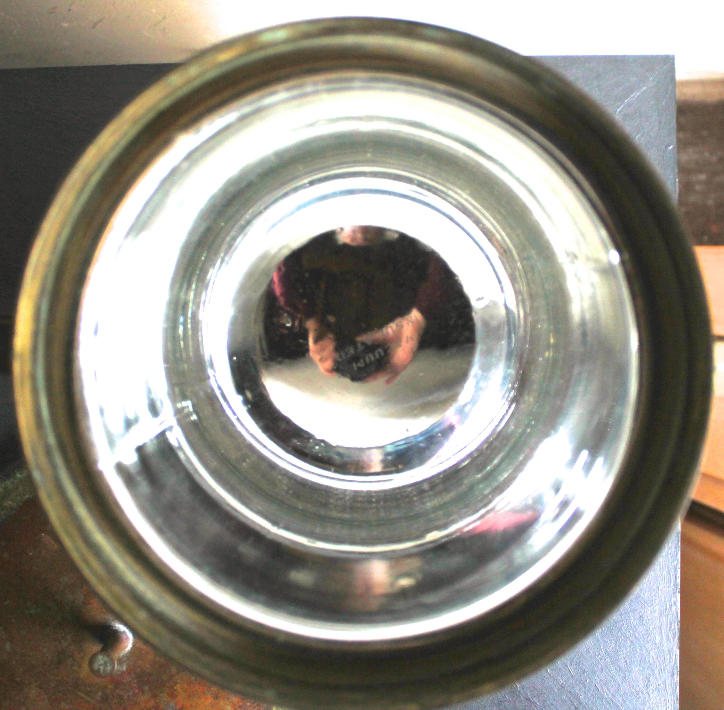Tommi Parzinger Dorlyn Silversmiths Brass Ice Bucket and Bell 2