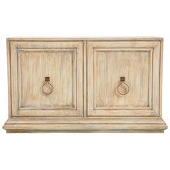 Tommi Parzinger Driftwood Finished Cabinet, Console