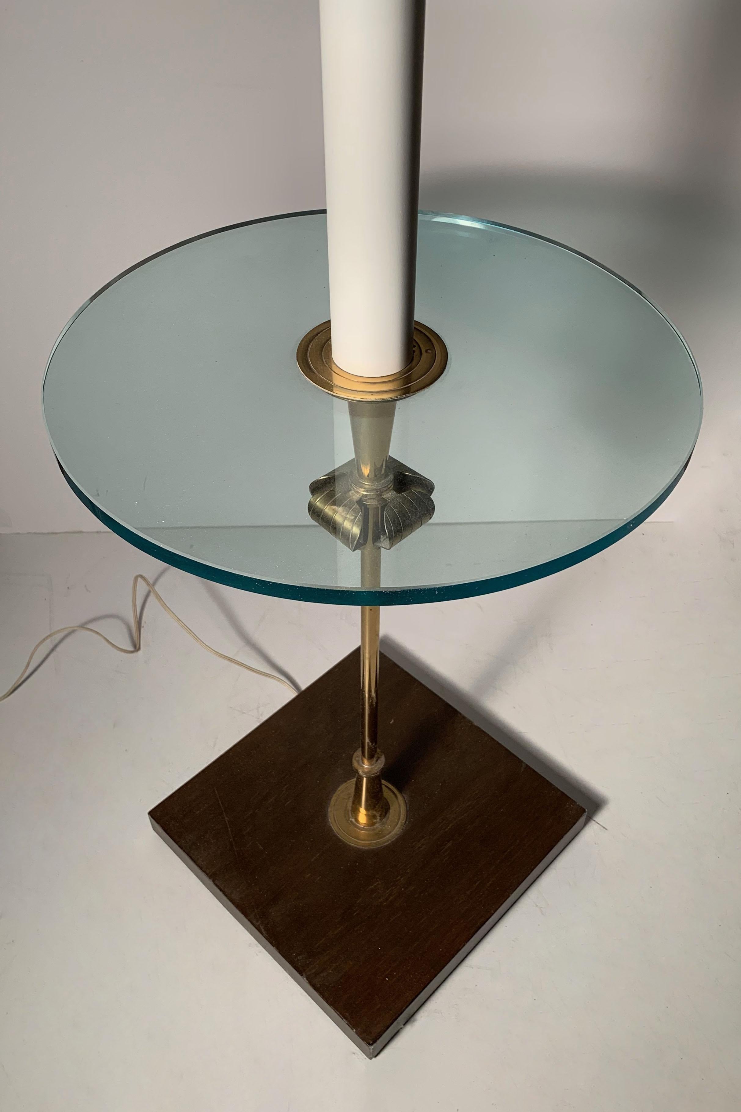 20th Century Tommi Parzinger Floor Lamp Table by Parzinger Originals For Sale