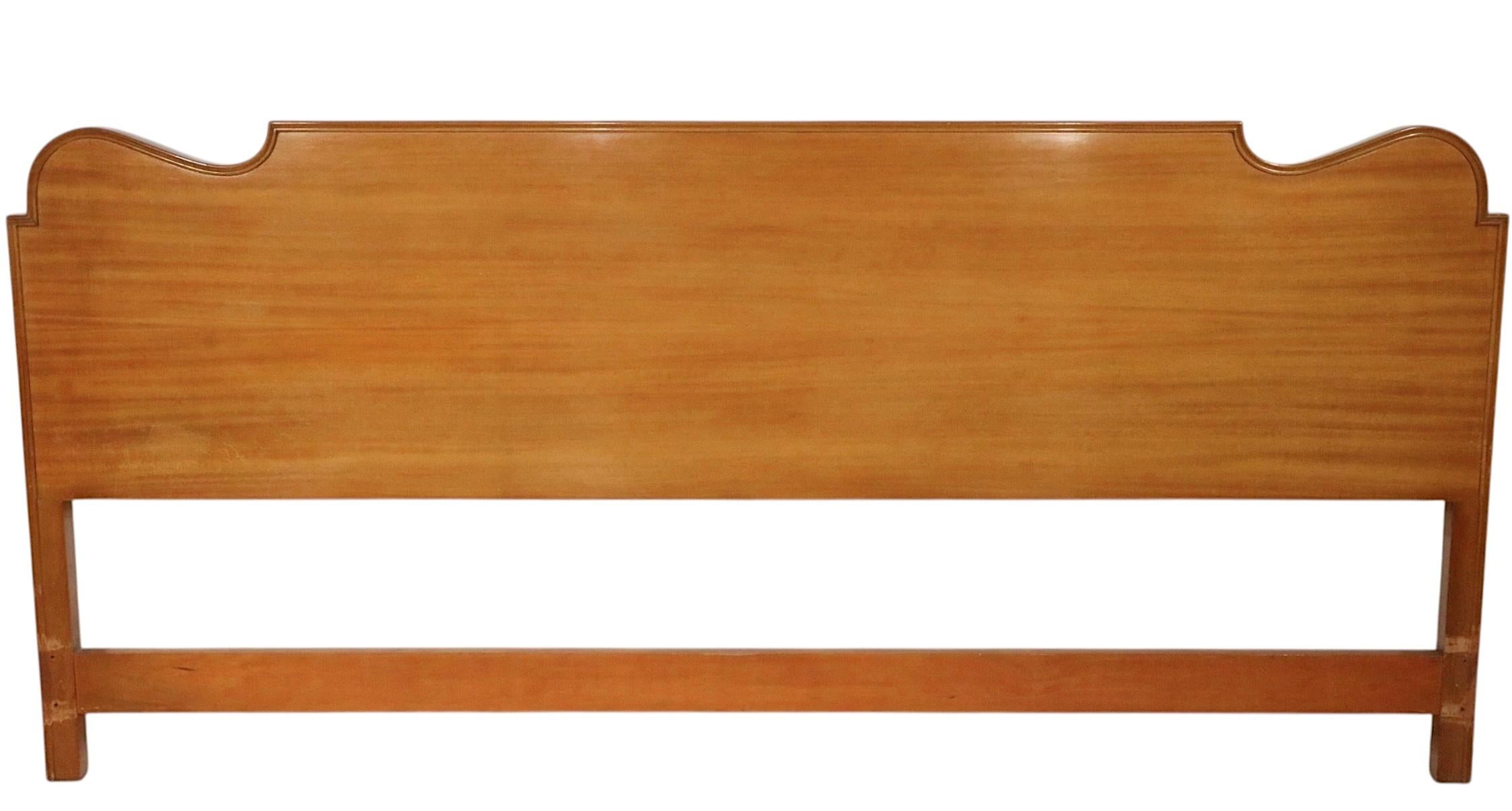 American Tommi Parzinger For Charak Hollywood Regency King Size Bed For Sale