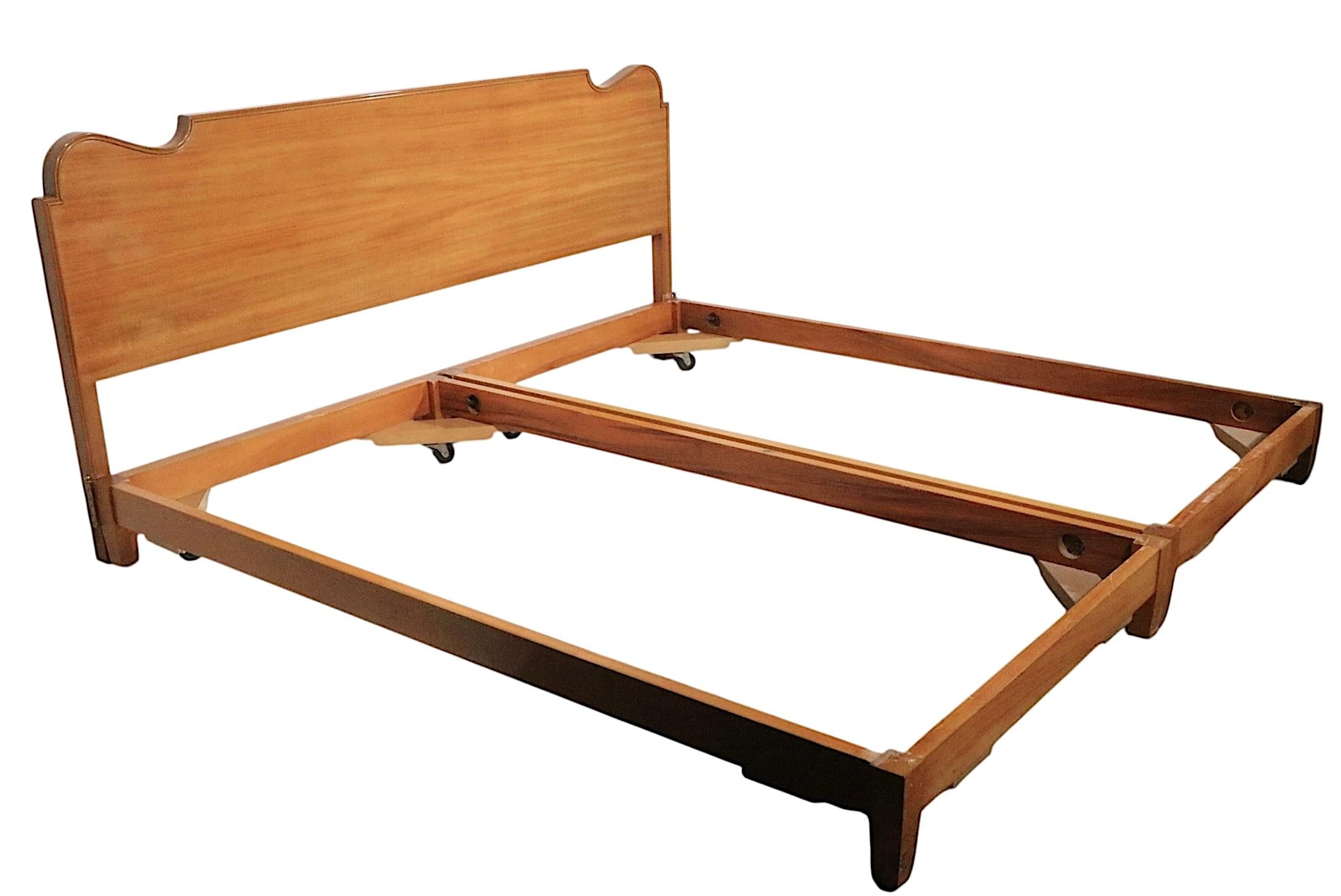 Tommi Parzinger For Charak Hollywood Regency King Size Bed For Sale 2