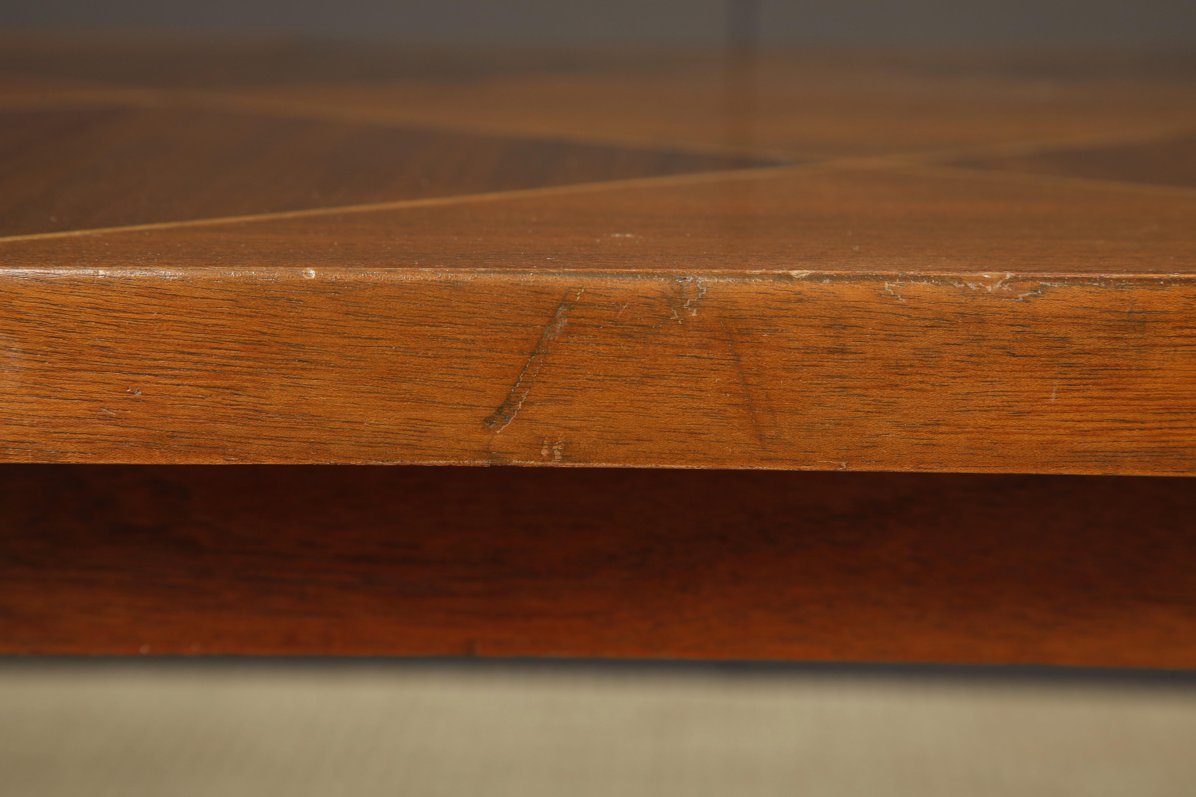 Tommi Parzinger for Charak Modern Extendable Dining Table, c 1950s, Signed en vente 11