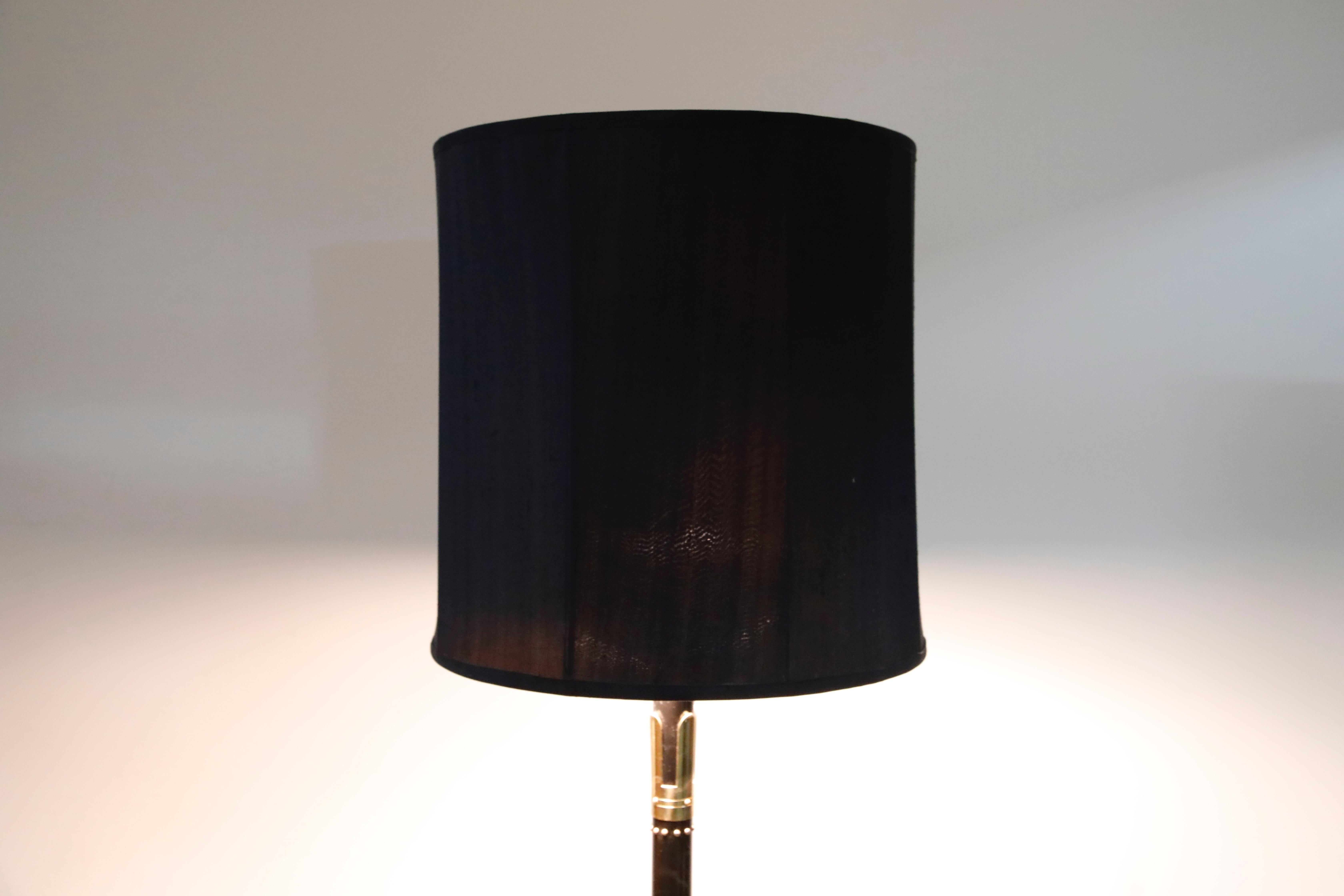 Tommi Parzinger for Parzinger Originals Floor Lamp with Side Table, 1955, Signed For Sale 1