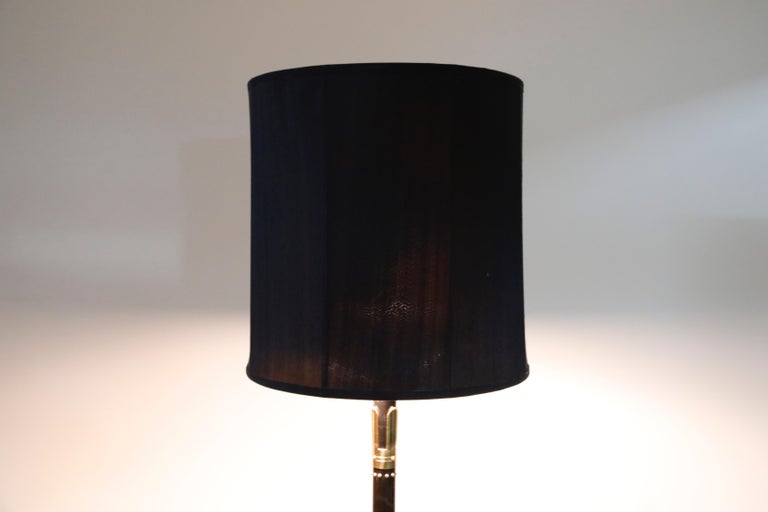 Tommi Parzinger for Parzinger Originals Floor Lamp with Side Table, 1955, Signed For Sale 4