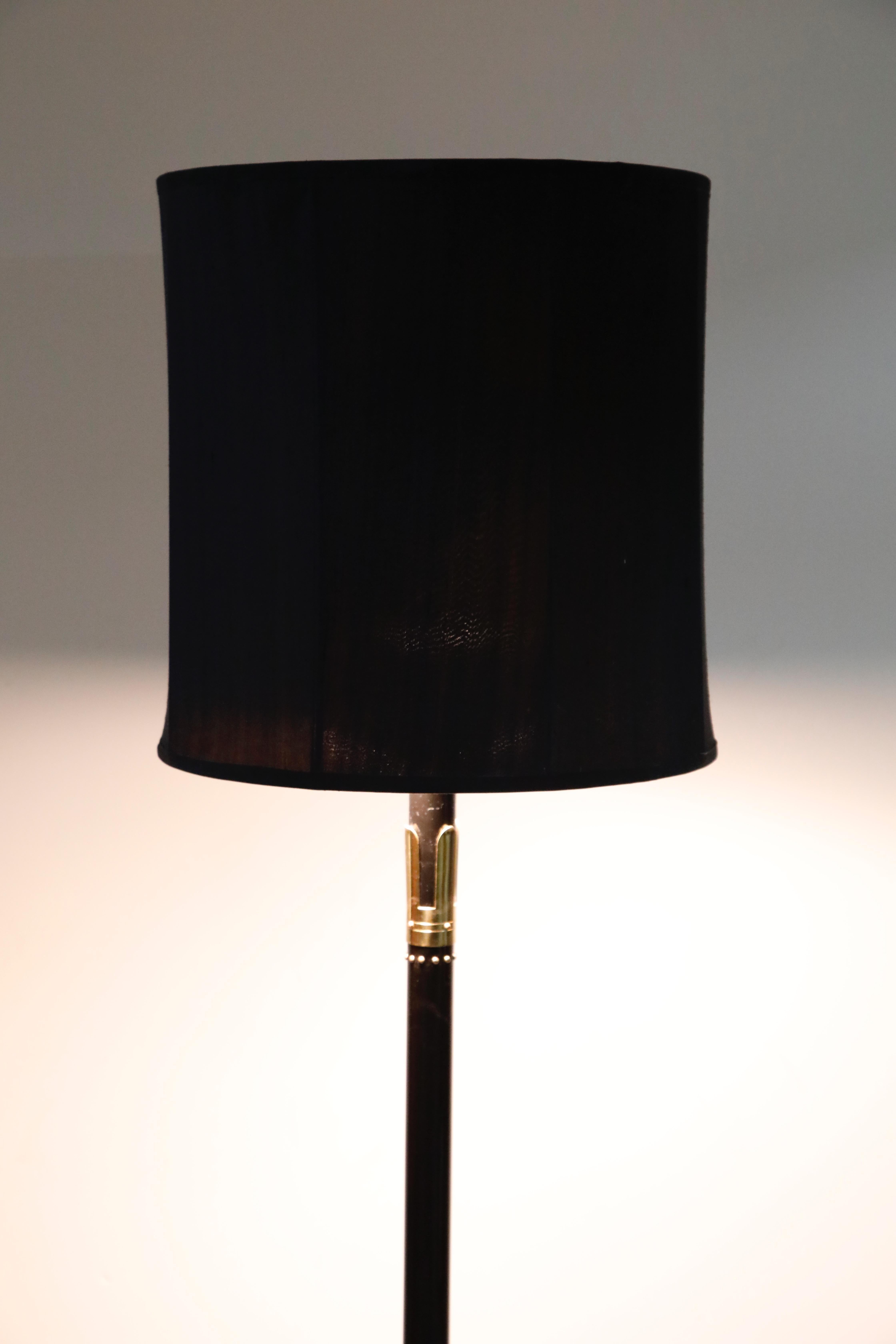 Stehlampe mit Beistelltisch von Tommi Parzinger für Parzinger Originals, 1955, signiert im Angebot 5