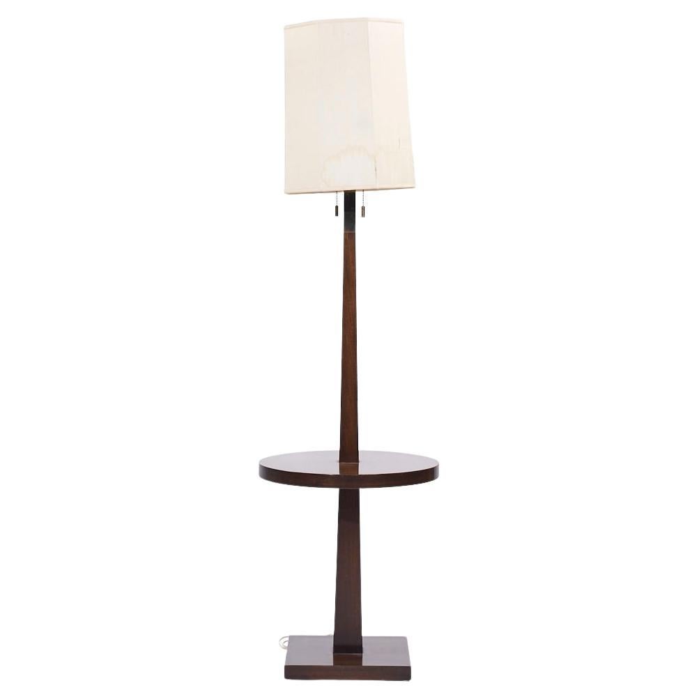 Tommi Parzinger for Parzinger Originals Mid Century Floor Lamp with Side Table