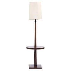 Tommi Parzinger for Parzinger Originals Mid Century Floor Lamp with Side Table