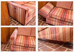 Tommi Parzinger for Parzinger Originals Modern Loveseat Lounge, Chaise, 1959