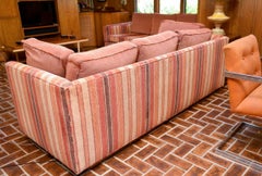 Tommi Parzinger for Parzinger Originals Modern Single-Cushion Plinth Sofa, 1959