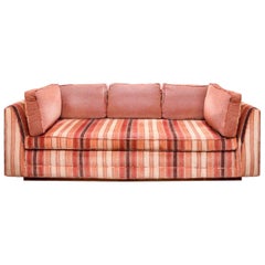 Tommi Parzinger for Parzinger Originals Modern Single-Cushion Plinth Sofa, 1959